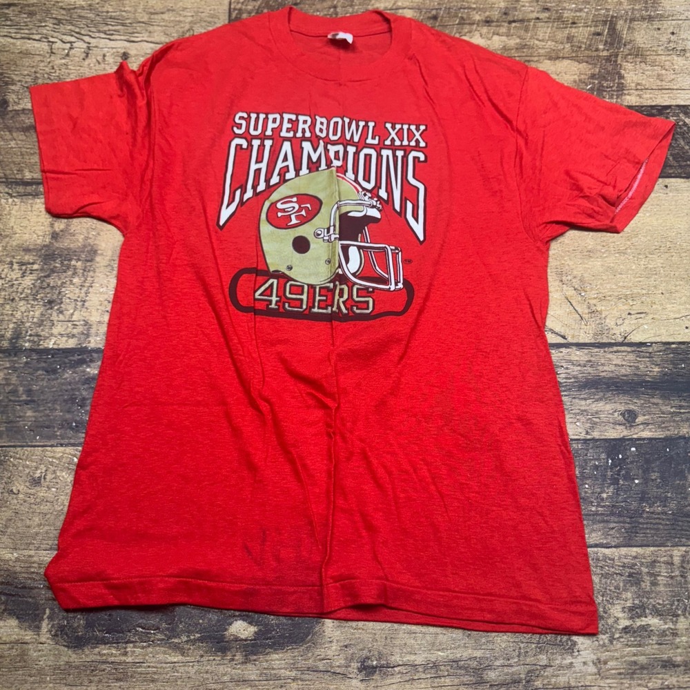Rp Sportswear Super Bowl‎ XIX Champions 49ers Graphic Tee XL